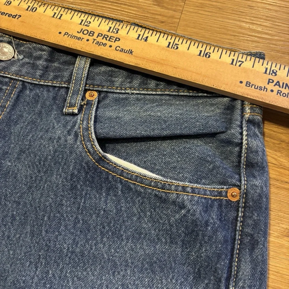 VTG Levis 501 XX Jeans Mens 38x36 Fits 35x32 Blue Cotton Denim Button Fly Faded